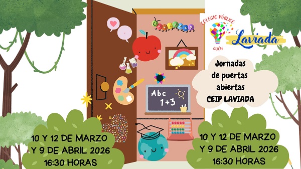 FECHAS JORNADAS DE PUERTAS ABIERTAS.