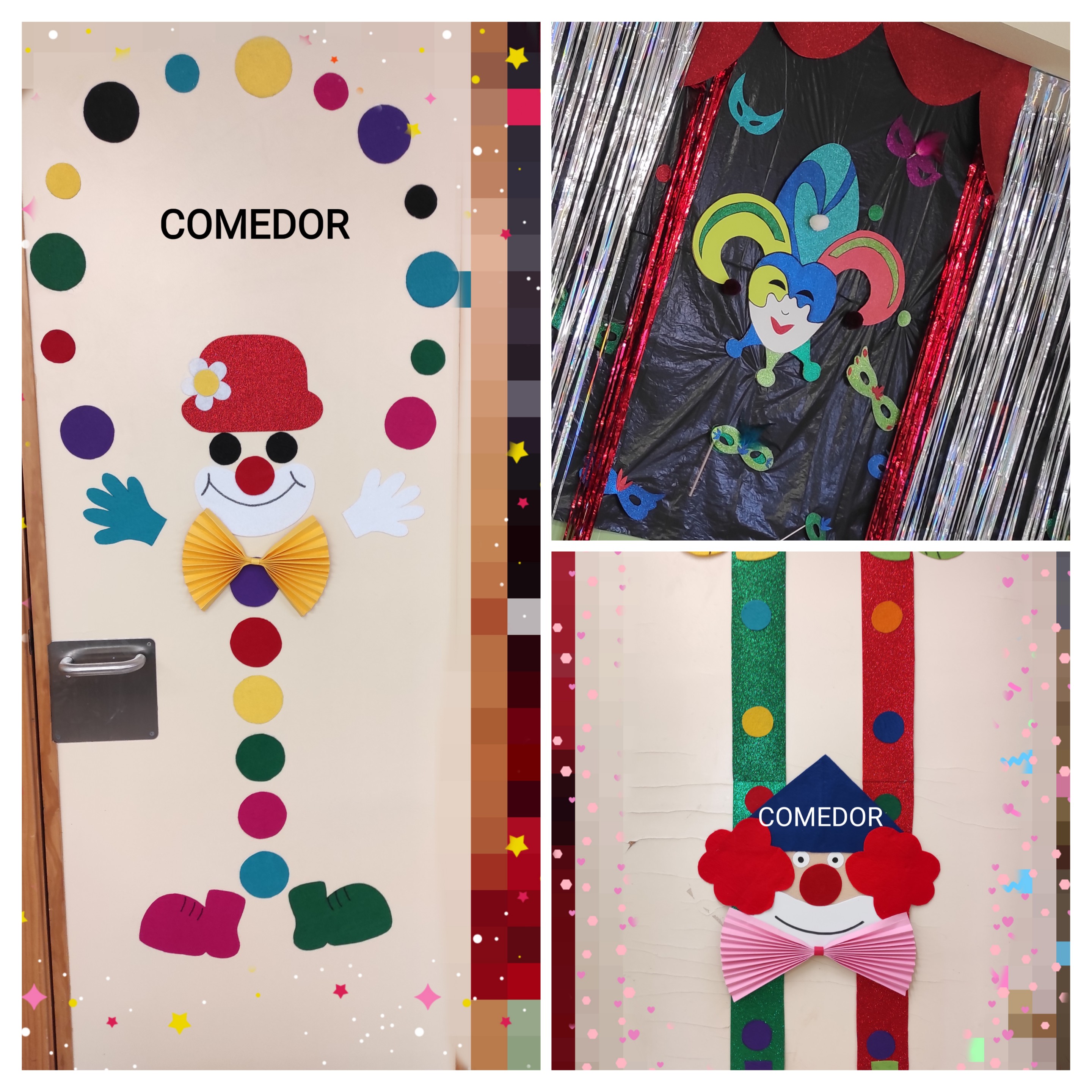 CARNAVAL EN EL COMEDOR