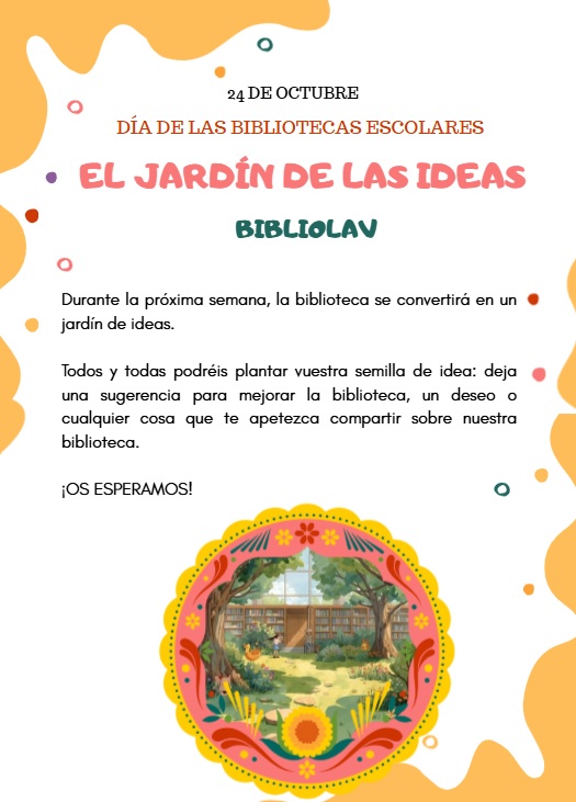 DÍA DE LAS BIBLIOTECAS ESCOLARES