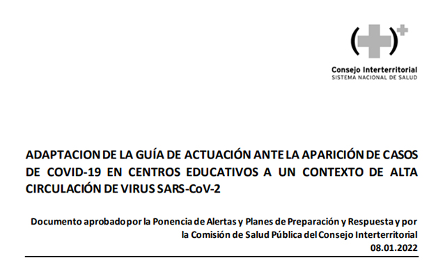 Adaptación de la Guía de Actuación