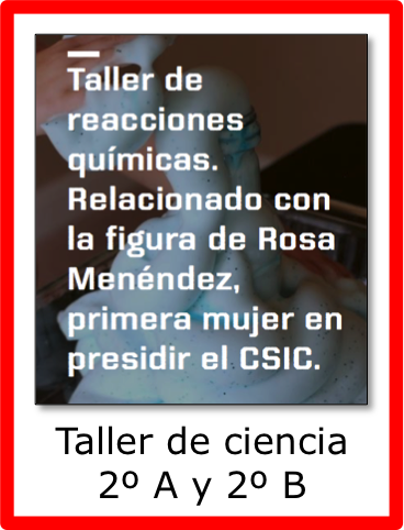 Taller de ciencia en 2º curso