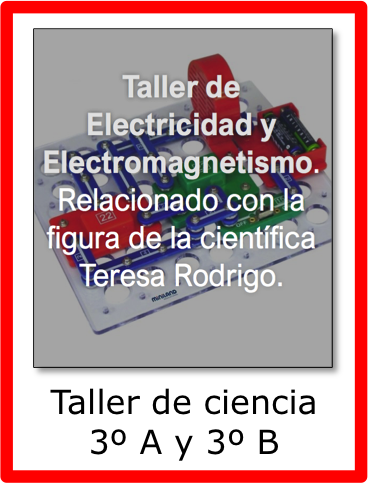 Taller de ciencia en 3º curso