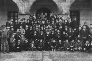 Alumnos del instituto en 1899