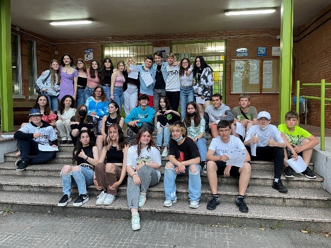 Alumnado austriaco y español