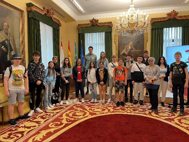 Recepción en el Ayuntamiento