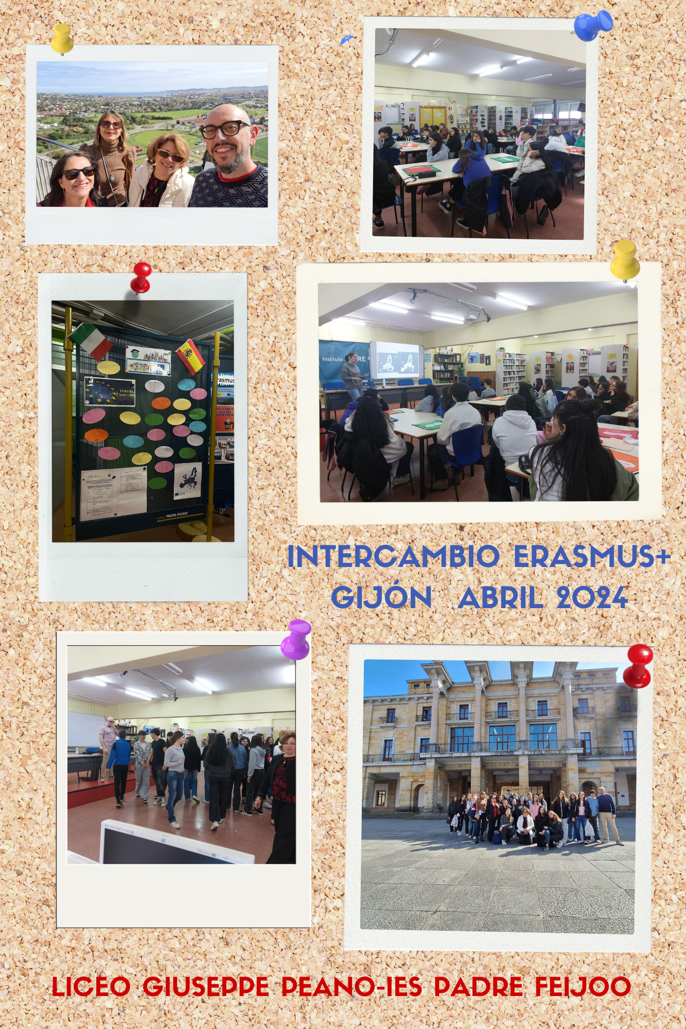 Compañeros de Roma en Gijón