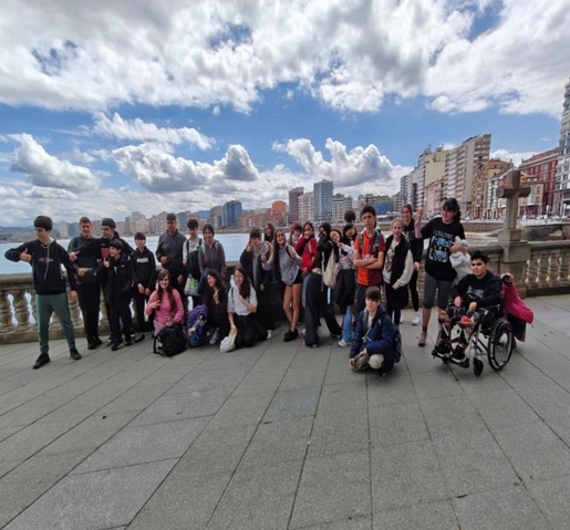 Foto grupo visita a las Termas