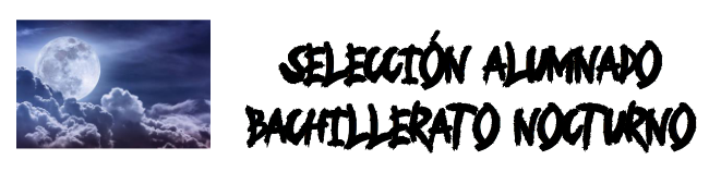 Selección alumnado bachillerato nocturno