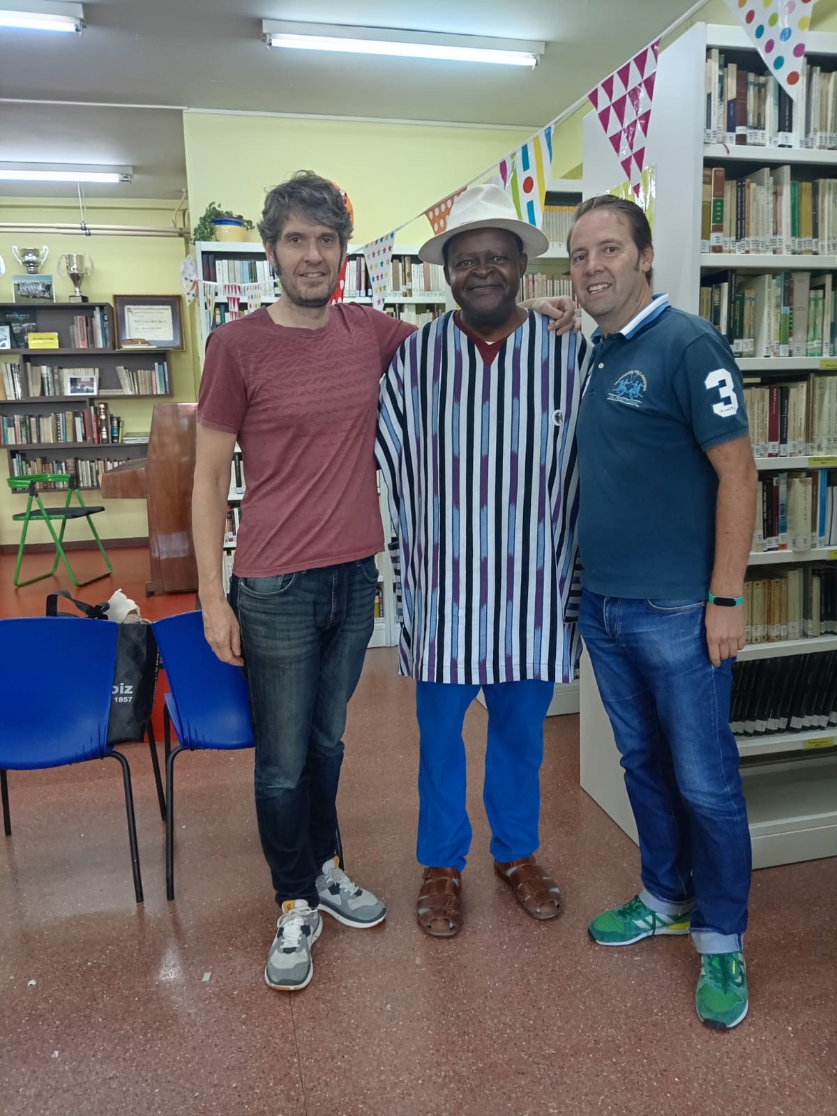 Foto con Boniface Ofogo