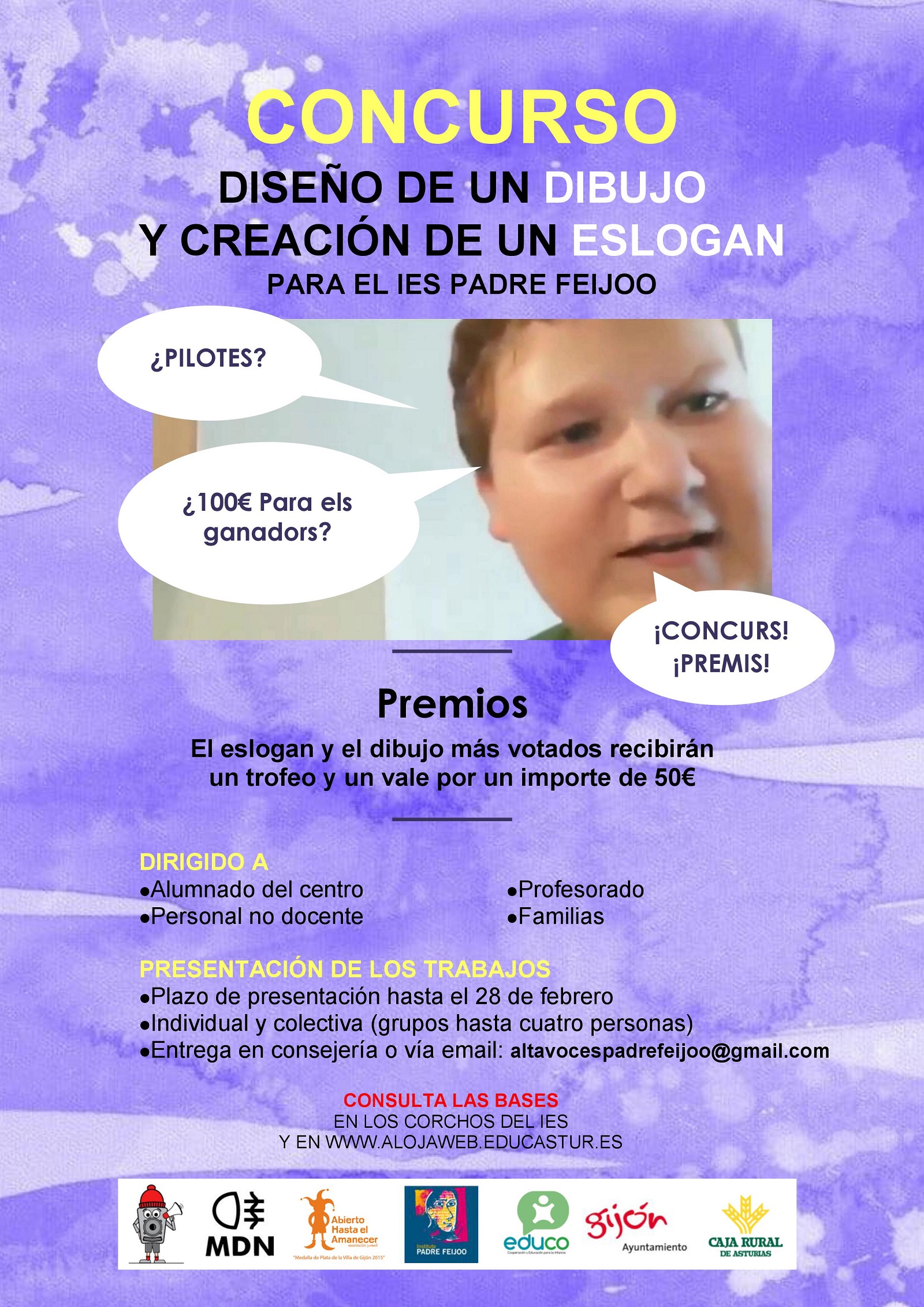 Concurso diseño dibujo y eslógan
