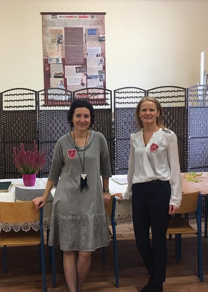 Renia Majewska y Barbara Fortuna