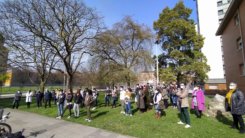 Acto de homenaje a Adela