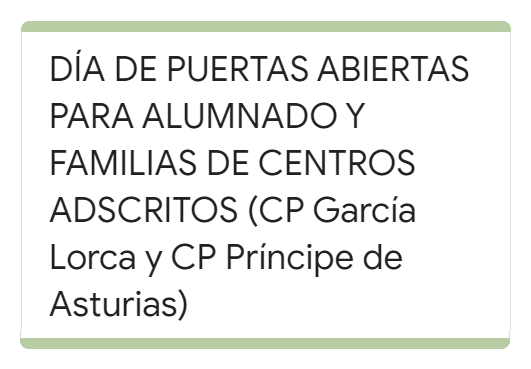 Formulario centros adscritos