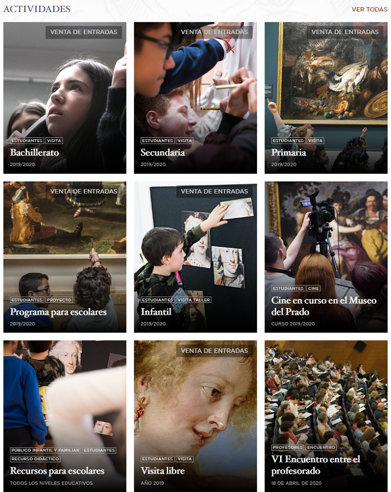 Prado EDucación: Aprende. Museo Nacional del Prado