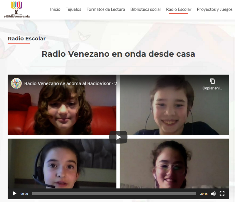 CP Venerada Manzano (Oviedo). Proyecto innovación: Radio Venezano en onda desde casa