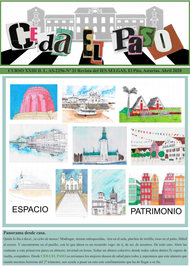 Revista escolar Ceda el paso. IES Selgas (Cudillero)