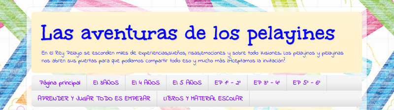 CP Rey Pelayo (Gijón). Aprender y jugar, todo es empezar. Blog Las aventuras de los pelayines