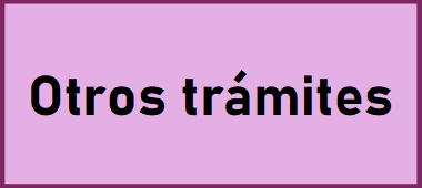 Otros Trámites