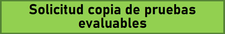 Solicitud copia de pruebas evaluables