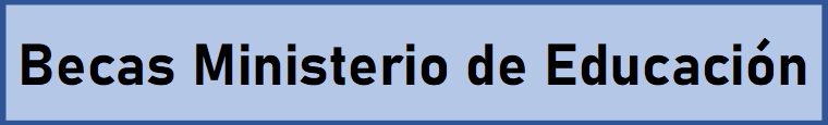 Becas Ministerio de Educación