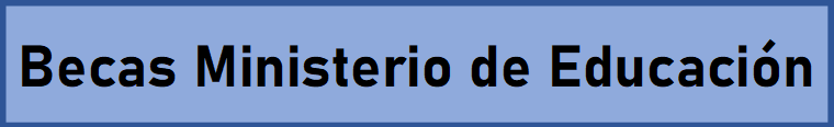 Becas Ministerio de Educación