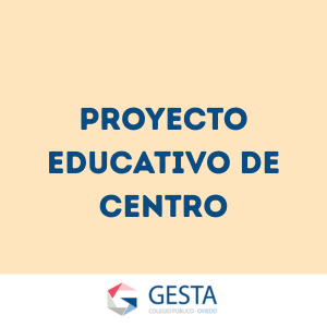 Proyecto Educativo de Centro