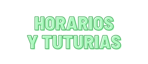 Horarios y tutorias