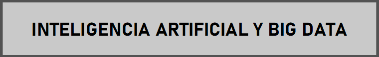 INTELIGENCIA ARTIFICIAL Y BIG DATA