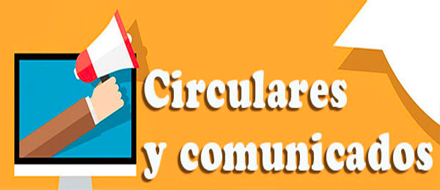 Circulares y comunicados